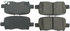 306.08650 by CENTRIC - Centric Fleet Performance Brake Pads with Hardware