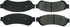 306.10670 by CENTRIC - Centric Fleet Performance Brake Pads with Hardware