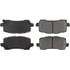 Centric 301.16980 Disc Brake Pad Set Centric Premium Ceramic Brake Pads with Shims and Hardware