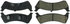 306.06670 by CENTRIC - Centric Fleet Performance Brake Pads with Hardware