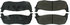 306.07110 by CENTRIC - Centric Fleet Performance Brake Pads with Hardware