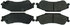 306.07290 by CENTRIC - Centric Fleet Performance Brake Pads with Hardware