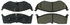 306.07300 by CENTRIC - Centric Fleet Performance Brake Pads with Hardware