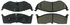 306.07300 by CENTRIC - Fleet Performance Brake Pads with Hardware