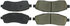 306.07570 by CENTRIC - Centric Fleet Performance Brake Pads with Hardware