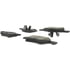 102.10471 by CENTRIC - C-Tek Semi-Metallic Brake Pads with Shims
