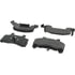 106.02890 by CENTRIC - Posi Quiet Extended Wear Brake Pads with Shims