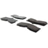 Centric 106.00080 Disc Brake Pad Set Posi Quiet Extended Wear Brake Pads with Shims and Hardware