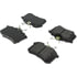106.03400 by CENTRIC - Posi Quiet Extended Wear Brake Pads with Shims