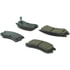 Centric 106.07140 Disc Brake Pad Set Posi Quiet Extended Wear Brake Pads with Shims and Hardware