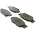 106.08050 by CENTRIC - Posi Quiet Extended Wear Brake Pads with Shims and Hardware