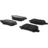 106.08281 by CENTRIC - Posi Quiet Extended Wear Brake Pads with Shims and Hardware