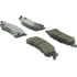 106.07920 by CENTRIC - Posi Quiet Extended Wear Brake Pads with Shims and Hardware