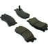 106.08890 by CENTRIC - Posi Quiet Extended Wear Brake Pads with Shims and Hardware