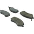106.08560 by CENTRIC - Posi Quiet Extended Wear Brake Pads with Shims and Hardware