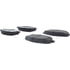 300.02070 by CENTRIC - Centric Premium Semi-Metallic Brake Pads with Shims and Hardware