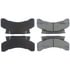 300.02240 by CENTRIC - Centric Premium Semi-Metallic Brake Pads with Shims and Hardware