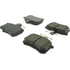 300.02280 by CENTRIC - Centric Premium Semi-Metallic Brake Pads with Shims and Hardware