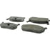 Centric 300.02960 Disc Brake Pad Set Centric Premium Semi-Metallic Brake Pads with Shims