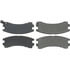 300.04010 by CENTRIC - Centric Premium Semi-Metallic Brake Pads with Shims and Hardware