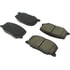 300.03560 by CENTRIC - Centric Premium Semi-Metallic Brake Pads with Shims and Hardware