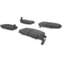 300.03630 by CENTRIC - Centric Premium Semi-Metallic Brake Pads with Shims and Hardware