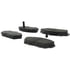 300.04090 by CENTRIC - Centric Premium Semi-Metallic Brake Pads with Shims and Hardware