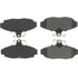 Centric 300.05450 Disc Brake Pad Set Centric Premium Semi-Metallic Brake Pads with Shims and Hardware