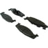 Centric 300.06320 Disc Brake Pad Set Centric Premium Semi-Metallic Brake Pads with Shims and Hardware