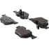 300.06831 by CENTRIC - Centric Premium Semi-Metallic Brake Pads with Shims and Hardware