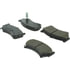Centric 300.06680 Disc Brake Pad Set Centric Premium Semi-Metallic Brake Pads with Shims and Hardware