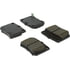 300.07330 by CENTRIC - Centric Premium Semi-Metallic Brake Pads with Shims and Hardware