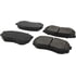 300.07350 by CENTRIC - Centric Premium Semi-Metallic Brake Pads with Shims and Hardware