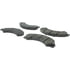 300.08250 by CENTRIC - Centric Premium Semi-Metallic Brake Pads with Shims and Hardware