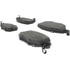300.09100 by CENTRIC - Centric Premium Semi-Metallic Brake Pads with Shims