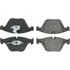 300.09181 by CENTRIC - Centric Premium Semi-Metallic Brake Pads with Shims and Hardware