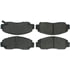 300.09590 by CENTRIC - Centric Premium Semi-Metallic Brake Pads with Shims and Hardware