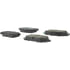 300.10040 by CENTRIC - Centric Premium Semi-Metallic Brake Pads with Shims and Hardware