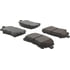 300.10180 by CENTRIC - Centric Premium Semi-Metallic Brake Pads with Shims and Hardware