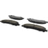 Centric 300.10390 Disc Brake Pad Set Centric Premium Semi-Metallic Brake Pads with Shims and Hardware