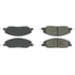 300.10810 by CENTRIC - Centric Premium Semi-Metallic Brake Pads with Shims and Hardware