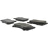 Centric 300.11190 Disc Brake Pad Set Centric Premium Semi-Metallic Brake Pads with Shims and Hardware