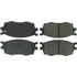 Centric 300.11560 Disc Brake Pad Set Centric Premium Semi-Metallic Brake Pads with Shims and Hardware