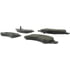 Centric 300.11691 Disc Brake Pad Set Centric Premium Semi-Metallic Brake Pads with Shims and Hardware