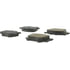 300.12120 by CENTRIC - Centric Premium Semi-Metallic Brake Pads with Shims and Hardware