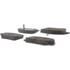 300.12840 by CENTRIC - Centric Premium Semi-Metallic Brake Pads with Shims and Hardware