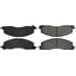 Centric 300.13990 Disc Brake Pad Set Centric Premium Semi-Metallic Brake Pads with Shims and Hardware