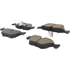 301.07250 by CENTRIC - Centric Premium Ceramic Brake Pads with Shims and Hardware