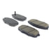 Centric 301.13972 Disc Brake Pad Set Centric Premium Ceramic Brake Pads with Shims and Hardware