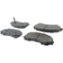Centric 301.17360 Disc Brake Pad Set Centric Premium Ceramic Brake Pads with Shims and Hardware
